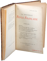 Document : Histoire de La Nouvelle Revue française